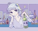 MVアイコンヘッダー等かわいいイラストをかきます 落ち着いたおしゃれでかわいいイラストで個性をだそう！ イメージ1