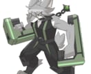 ケモノキャラの立ち絵を描きます TRPG・ゲーム・動画配信等で使える透過立ち絵 イメージ5