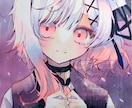 アナログでイラスト描きます フリルやレースなど可愛くメイク！ イメージ9