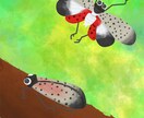 昆虫を中心とした可愛いイラスト描きます 昆虫以外もOK！可愛いアイコン作りませんか？ イメージ4