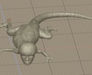 3DCGスカルプトによるモデルを制作します フィギュアやキーホルダー、アクセサリなどに活用できます！ イメージ8