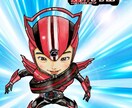 お好きなキャラクターにして似顔絵を描きます お好きなHEROに！キャラクターに！ イメージ1