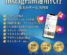アカウント開設〜運用まで！インスタ１ヶ月代行します 実績のあるプロに丸投げでOK！ イメージ2