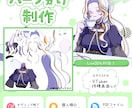 商用利用〇 パーツ分けイラストを制作します モデリングしやすいパーツ構成で、丁寧に制作します。 イメージ1