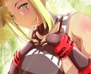 女の子・女性の【イラスト・ゲームキャラ】描きます プニプニした女の子・カッコいい・おっとり・元気な女性描きます イメージ1