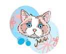 おしゃれポップな似顔絵描きます♡ます 格安♡SNS画♡愛ペットをおしゃれポップ似顔絵♡ イメージ7