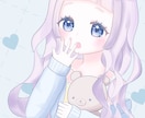 割引中！ふんわり・きらきらなイラストを制作します アイコン、歌ってみた、サムネイル、IRIAM返礼品、グッズ化 イメージ1