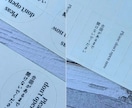 完成品◆洋服タグのようなおしゃれな席札作成します ゲストへ気持ちを届けるレターとしてもお使いいただけます イメージ8