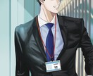 かっこいい男性のイラストを描きます アニメ調のイラスト制作をいたします イメージ5