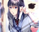 ネット上で活動する方のイラスト描きます キラキラとした、他にはない絵柄で注目を浴びませんか？ イメージ1