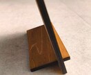 木のQRコードスタンドをつくります 木目を活かしたあなただけの特別なQRコードスタンド！！ イメージ7