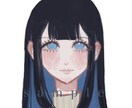 綺麗で雰囲気のあるイラストを描きます アイコン　イラスト　厚塗り　OC イメージ3