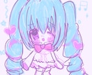 おまかせ☆簡易ゆめかわアイコン作成します わたしの感性でおえかきさせていただく簡易用のコースです！ イメージ5