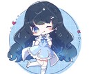 商用利用可！ミニキャライラスト制作します グッズ制作、配信活動、SNSなどに彩りを☘️ イメージ7