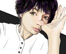 リアルめな似顔絵描きます 名刺などの印象的にしたい方におすすめです イメージ3