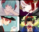 アイコンを描きます 綺麗系の絵柄でアイコンを作成します イメージ1