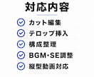 動画編集｜構成から整えて“伝わる動画”にします 【 初期価格でご提供中 】5分3,000円〜・修正2回無料 イメージ3