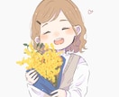ふんわり癒されるアイコン描きます 柔らかいタッチの優しい女の子アイコンで毎日がほっこり♪ イメージ3