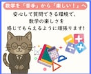 元数学教師が優しく丁寧にオンライン指導します できる！わかる！が増えていく数学ねこの教室 イメージ7