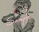 SNS（※主にXを想定の）使用絵をお描きします キャラの指定、またはocを極力ご希望に沿うよう提供します。 イメージ2