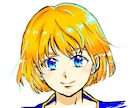 ご依頼のイメージをもとにイラスト描きます 明るい画風が得意です！可愛いカッコイイどちらも描けます。 イメージ1