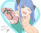 かわいい女の子のイラスト描きます ⚠️こちらはバストアップのみになります イメージ1
