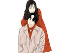記念日にオススメ◎オシャレなイラストを作成します 芸能関係からの評判あり！現役イラストレーターがデザイン イメージ7