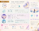 THE NINE×タロットで本質と今を読み解きます 9つのタイプから本来のあなたと今必要な言葉を読み解きます。 イメージ7