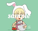イラストオーダー　可愛い女の子のイラスト描きます ゆるふわで可愛い女の子たちのオリジナルイラスト イメージ4