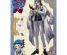 印刷対応！ アクスタ用のイラストを制作します 【アクスタ用】オリキャラ立ち絵制作＋カットパスPSD納品 イメージ1