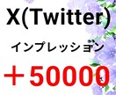 X(Twitter)のインプレッション増加させます 先着1名様インプレッション＋10万にします。 イメージ1