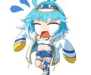 アイコン・スタンプ用ミニキャライラスト制作します あなたの活動を彩るミニキャライラスト制作いたします！ イメージ5