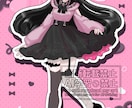 完成品 女の子 立ち絵イラスト販売します IRIAM・TRPG向け かわいい女の子のイラストです。 イメージ2