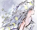 ラフタッチの落書きテイストでイラスト作成します SNSアイコンにご利用可能です。 イメージ1