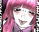 SNS用のアイコンのイラスト依頼を承ります 地雷系、やみかわ系、メンヘラ、女の子を描くのが得意です イメージ1
