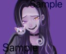 絵柄指定◎手直し無制限！エモいアイコン描きます 活動者必見！初見の目を引くアイコンを！ イメージ6