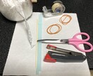 あり合わせでできるマスクの作り方教えます 材料費のみであれば、約10円程度で作れます イメージ2