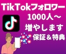 TikTokのフォロワーを千人以上集客します ◎6月30日まで追加で100人集客します！ イメージ1