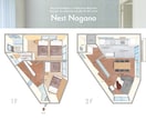 立体間取り図｜民泊の家具付き図を魅力的にします 一級建築士による手書きイラストで差別化を イメージ8