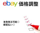 ebay価格調査・最安値チェックします 相場を把握して、利益の出る価格設定を イメージ1