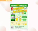 魅せるチラシ、4,000円でお作りします 初回4,000円！手に取られるチラシを3〜5日でお届けします イメージ3