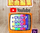 YouTube向け動画編集致します 動画投稿初心者の方もお気軽にお問い合わせ下さい！ イメージ1