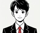 シンプルさが魅力のSNSアイコンイラスト作成します Twitter、インスタ、YouTubeなどSNSアイコンに イメージ4
