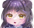 アイコン映えするミニキャラアイコン描きます おめめパッチリでSNSのアイコン映えすること間違いなし！ イメージ4