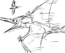 厨二心を刺激するクリーチャーイラスト作成します 自分オリジナルのモンスター達を表現したい方へ。 イメージ3