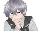 腰上のイラスト描きます 腰上、お顔中心のイラストを描きますよ イメージ5
