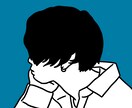 最短1日★シンプル似顔絵イラストスピード納品します 印象的なオシャレ線画アイコンで差がつく！SNS、名刺に◎ イメージ4