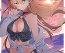 鮮やかなアニメ塗りでキャラクターイラスト描きます 可愛いアニメ塗りでキャラクターイラストを制作いたします！ イメージ8