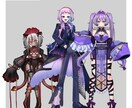 簡易立ち絵描きます 初ご依頼の安心テンプレート付！即納品可！ イメージ4