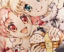 あなたの好きな女の子キャラクターを描きます 可愛い！カラフル！一枚のイラストにあなたの思いを代弁します。 イメージ1